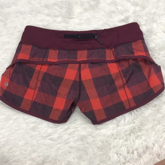 Lululemon Run: Speed Short Checkered - Picture 4 of 8
